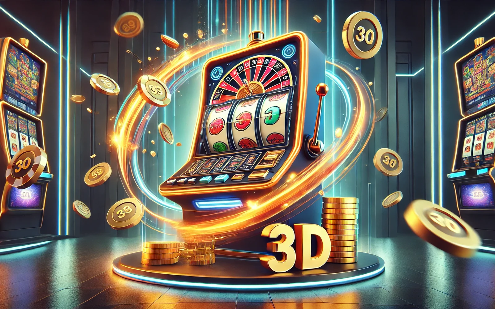 Antarmuka slot bertema yang dirancang untuk tampilan perangkat mobile